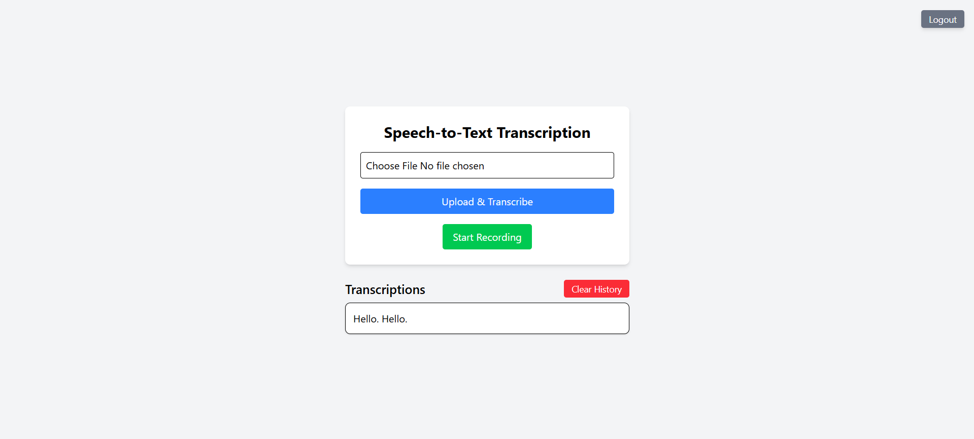 Speech-To-Text-App